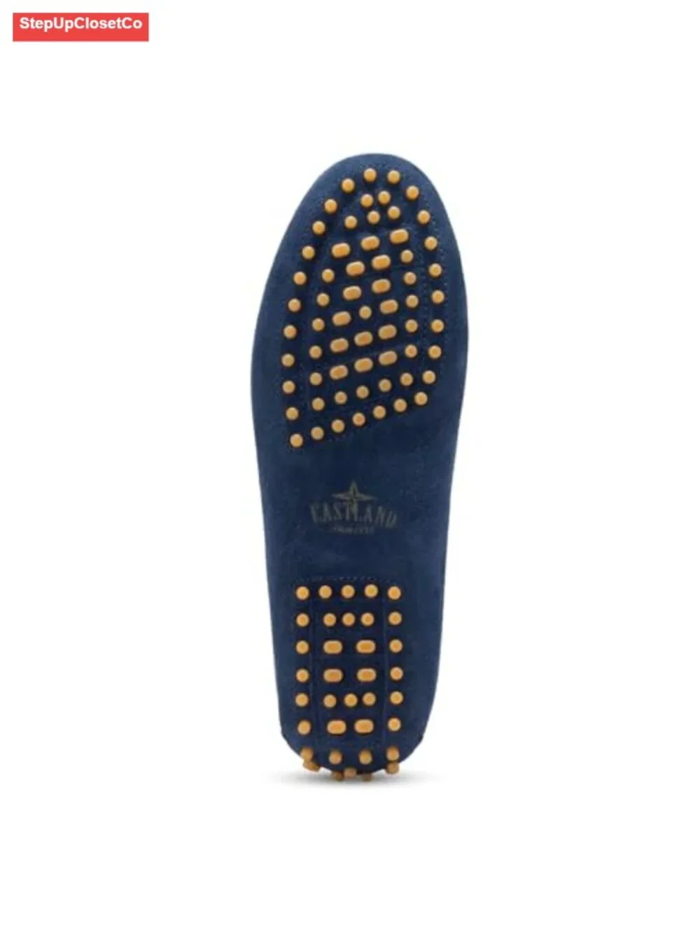 Women's Loafers & Slip-Ons - Moc Toe Leather Driving Shoes